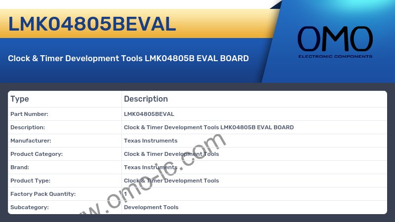 LMK04805BEVAL