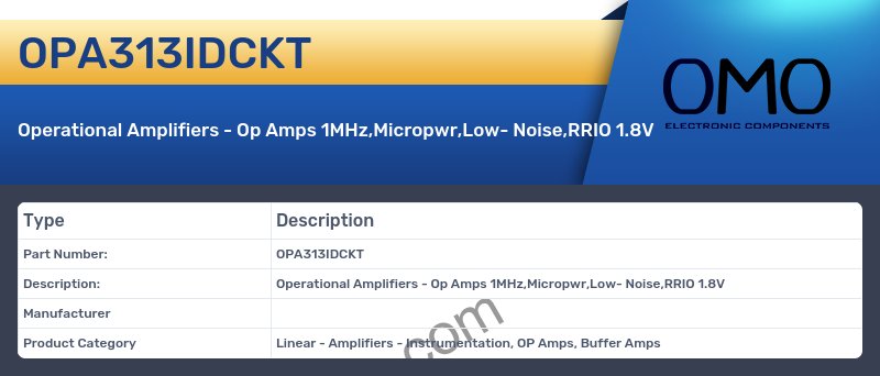 OPA313IDCKT