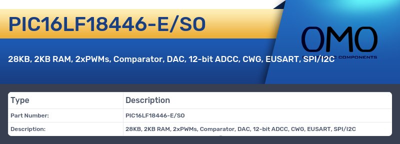 PIC16LF18446-E/SO