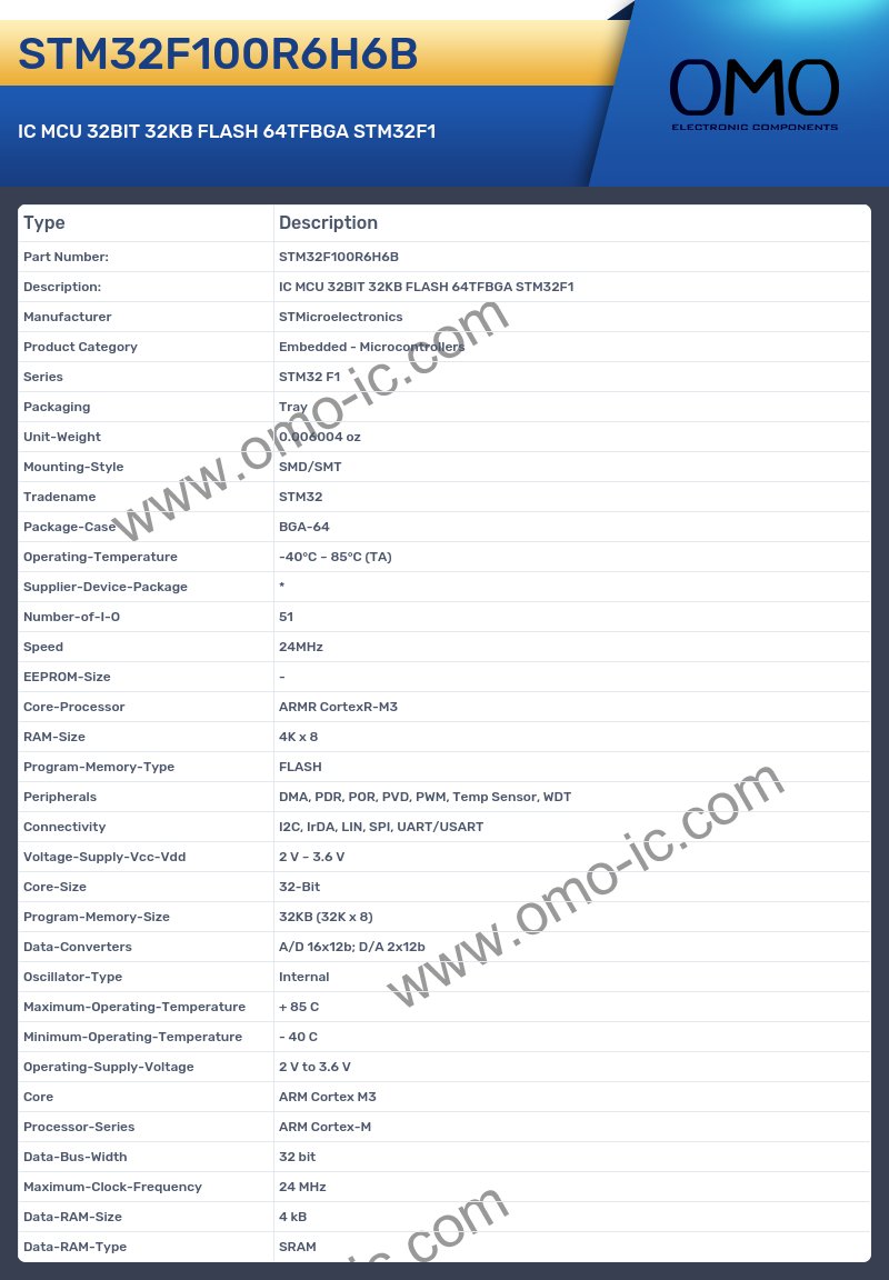 STM32F100R6H6B