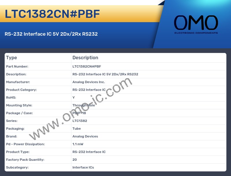 LTC1382CN#PBF