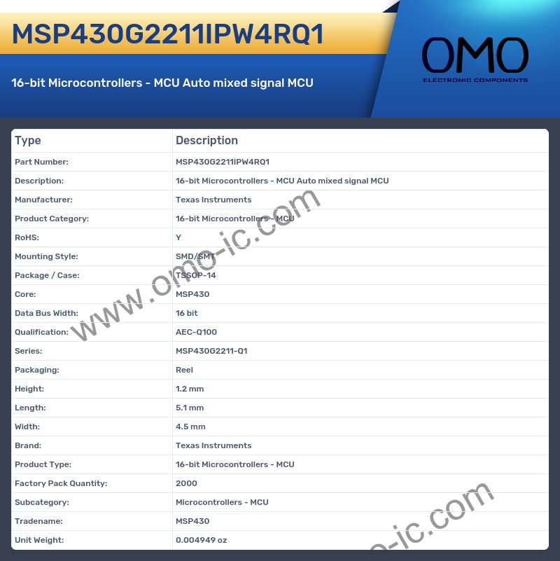 MSP430G2211IPW4RQ1