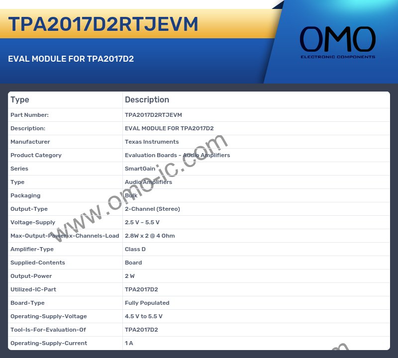 TPA2017D2RTJEVM