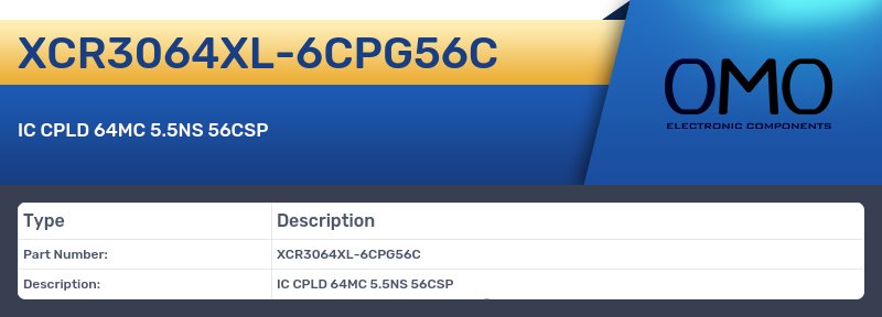 XCR3064XL-6CPG56C
