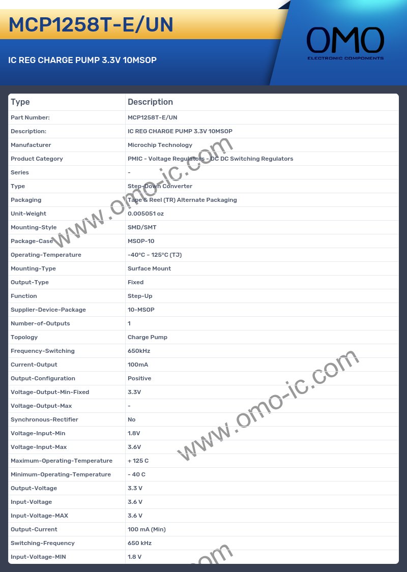 MCP1258T-E/UN