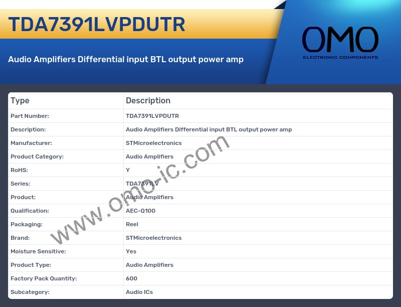 TDA7391LVPDUTR