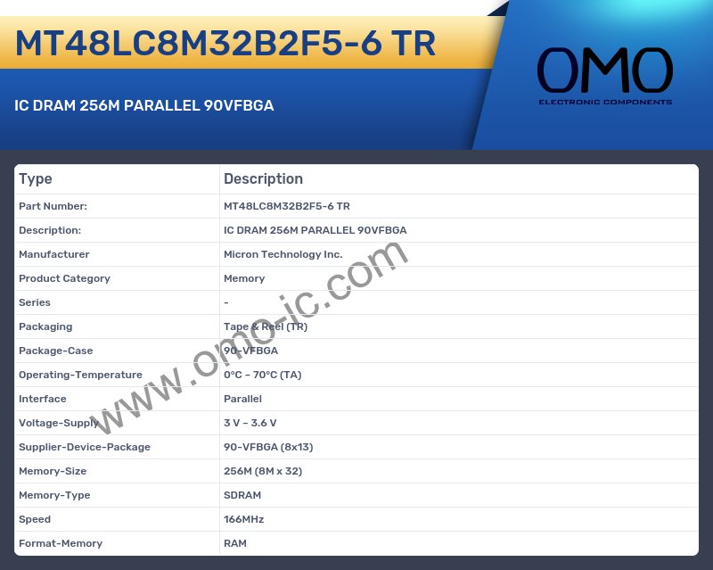 MT48LC8M32B2F5-6 TR