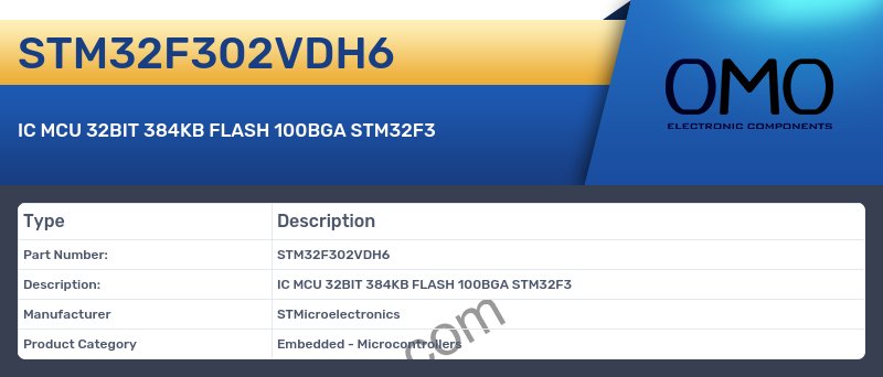 STM32F302VDH6