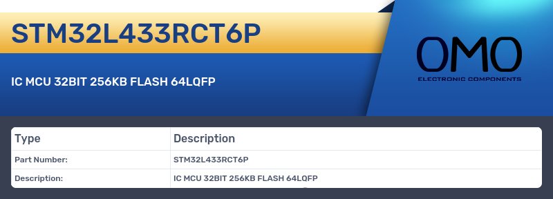 STM32L433RCT6P