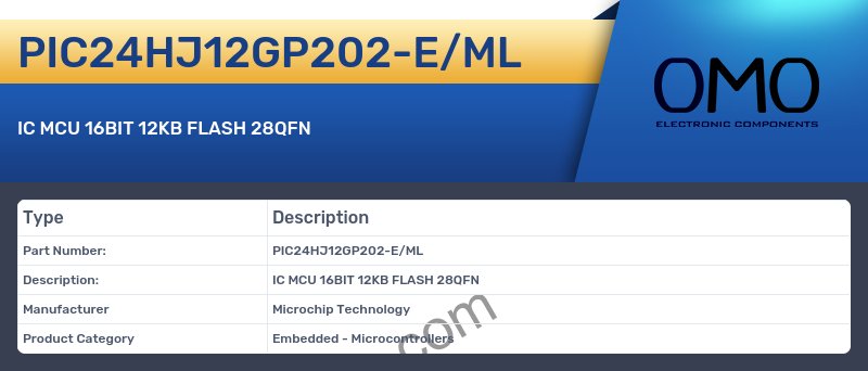 PIC24HJ12GP202-E/ML