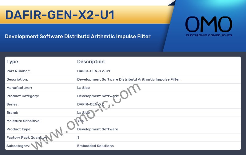 DAFIR-GEN-X2-U1