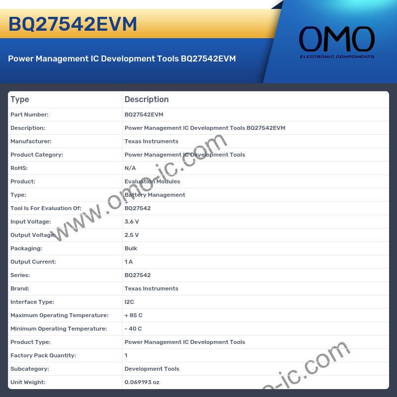 BQ27542EVM