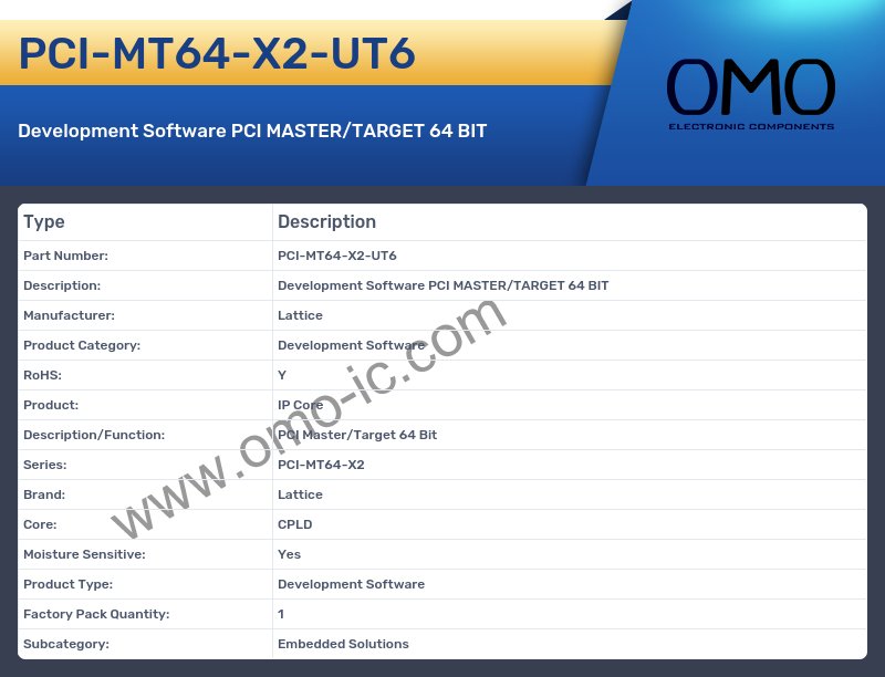 PCI-MT64-X2-UT6