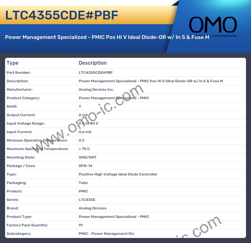 LTC4355CDE#PBF