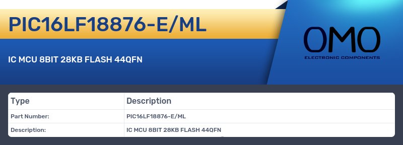 PIC16LF18876-E/ML