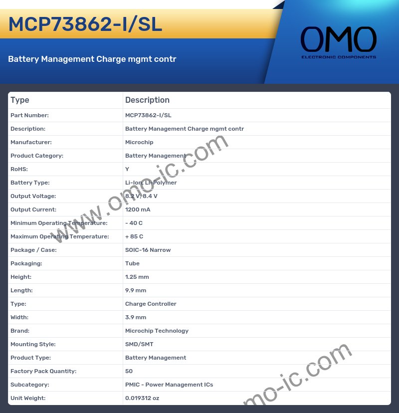 MCP73862-I/SL
