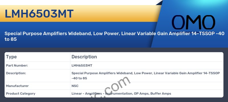 LMH6503MT