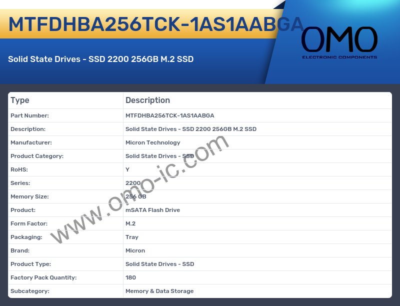 MTFDHBA256TCK-1AS1AABGA