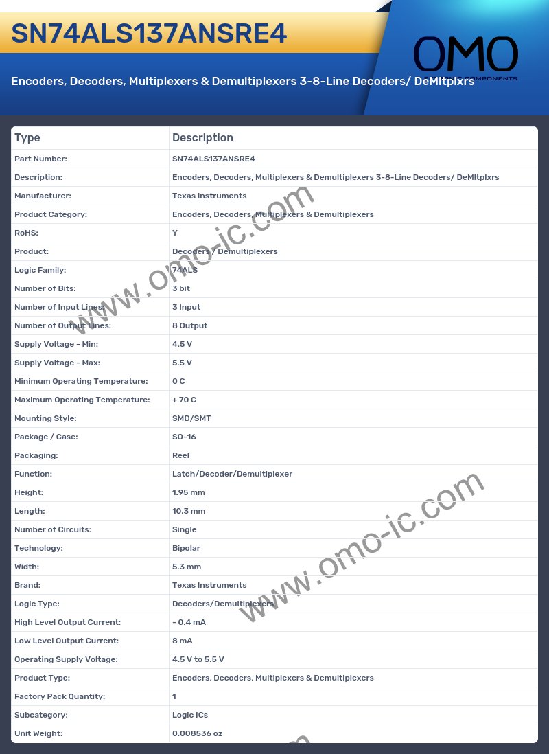 SN74ALS137ANSRE4
