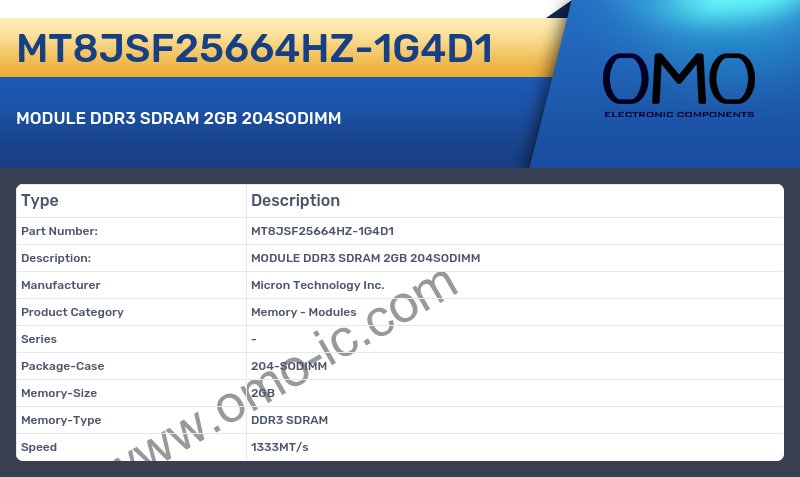 MT8JSF25664HZ-1G4D1