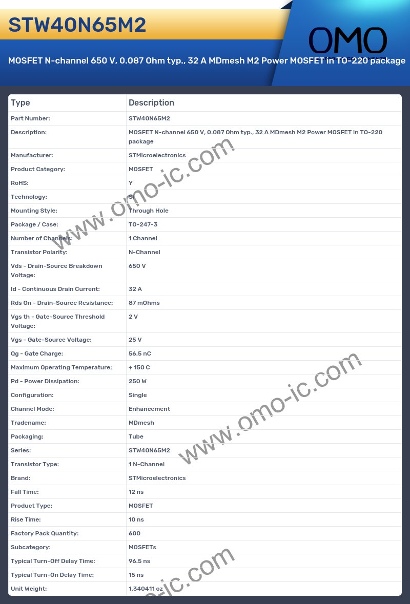 STW40N65M2