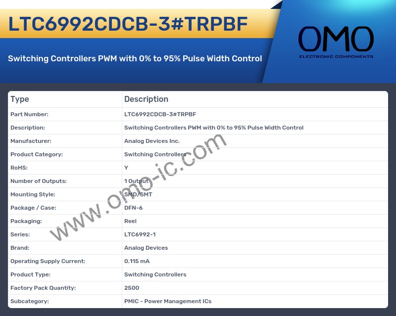LTC6992CDCB-3#TRPBF