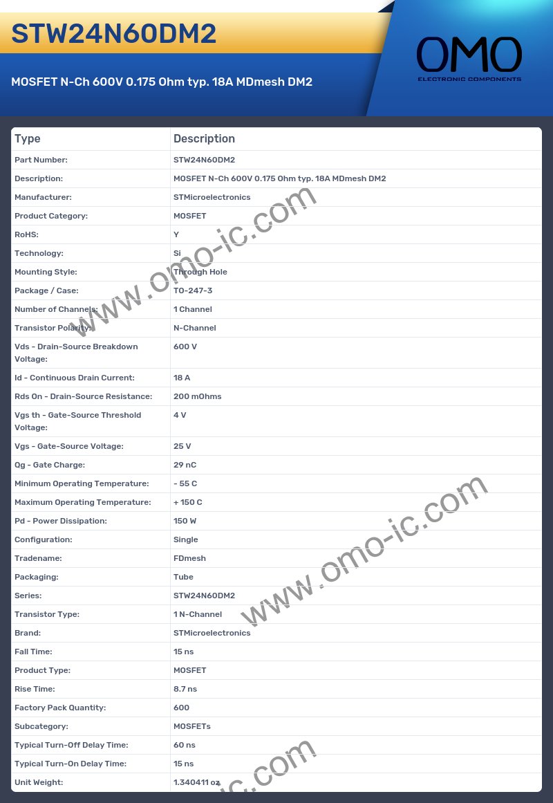 STW24N60DM2