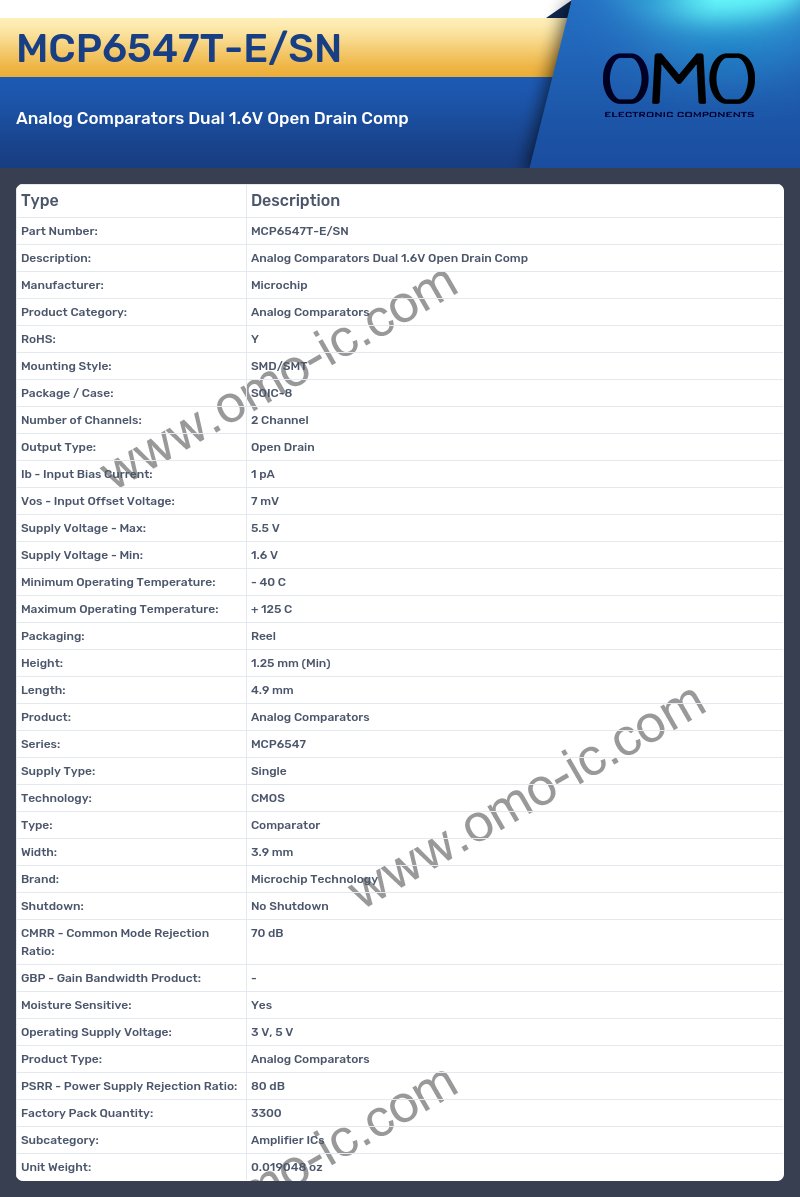 MCP6547T-E/SN