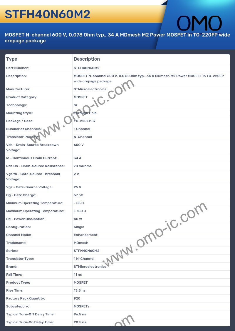 STFH40N60M2