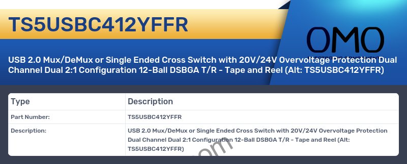 TS5USBC412YFFR