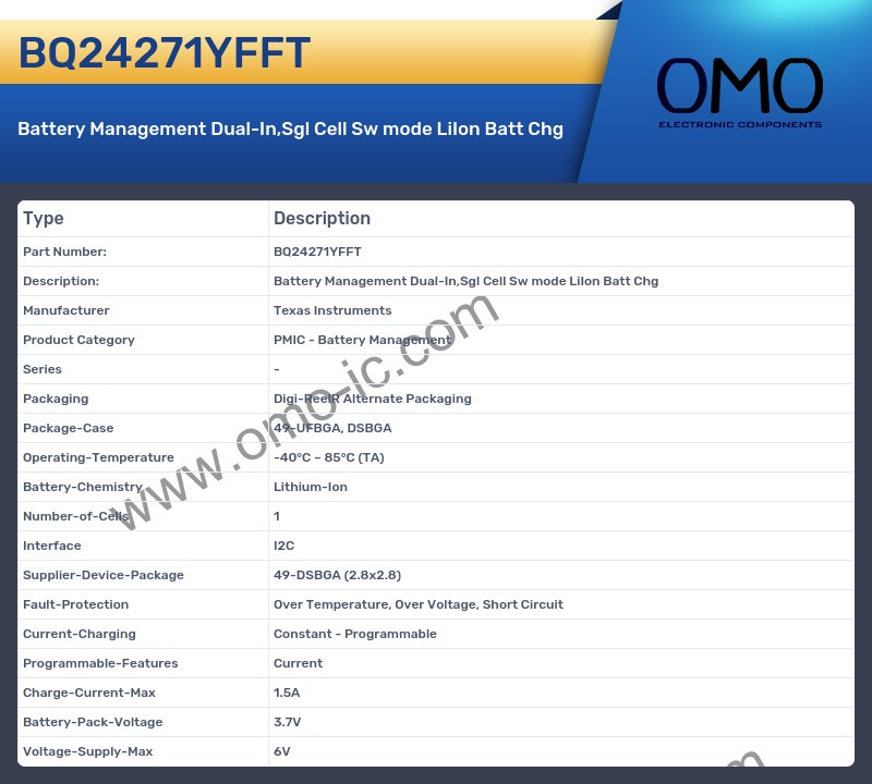 BQ24271YFFT