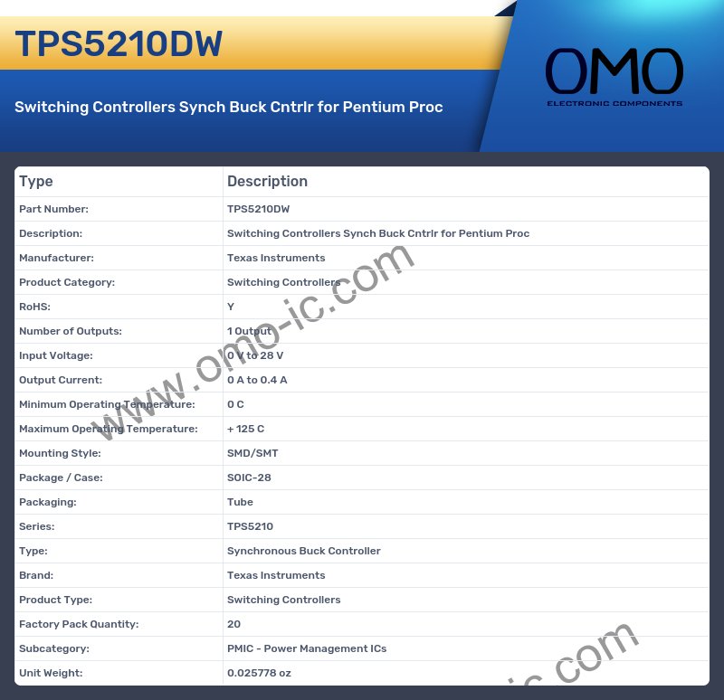 TPS5210DW