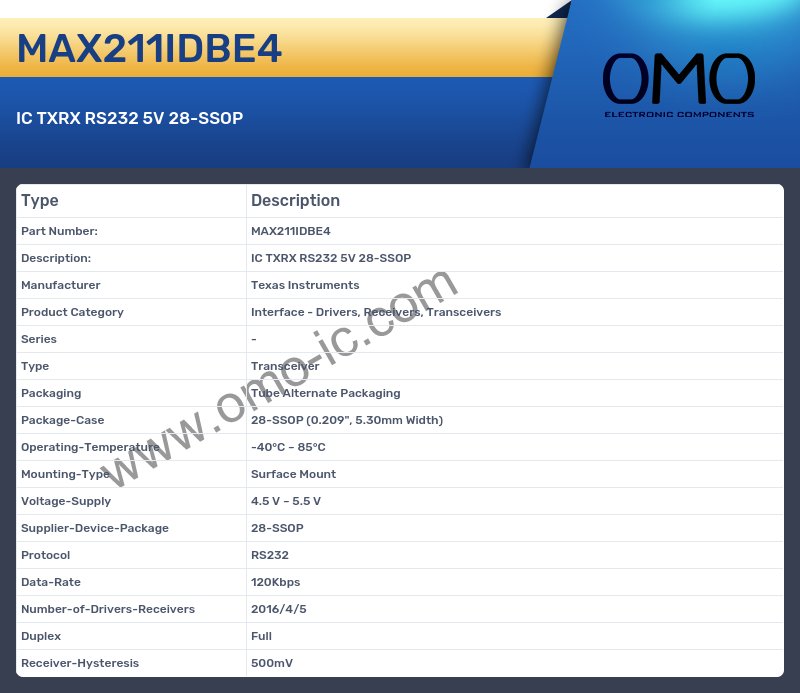 MAX211IDBE4