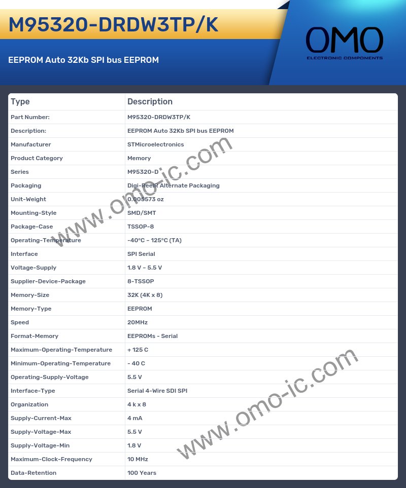 M95320-DRDW3TP/K
