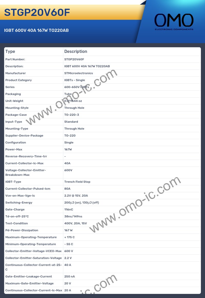 STGP20V60F