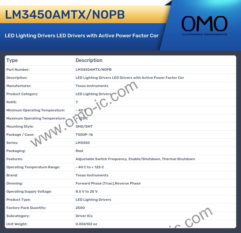 LM3450AMTX/NOPB