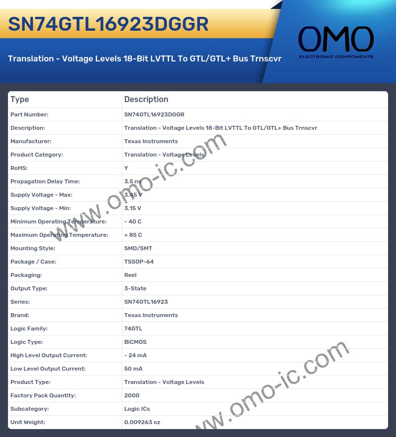 SN74GTL16923DGGR