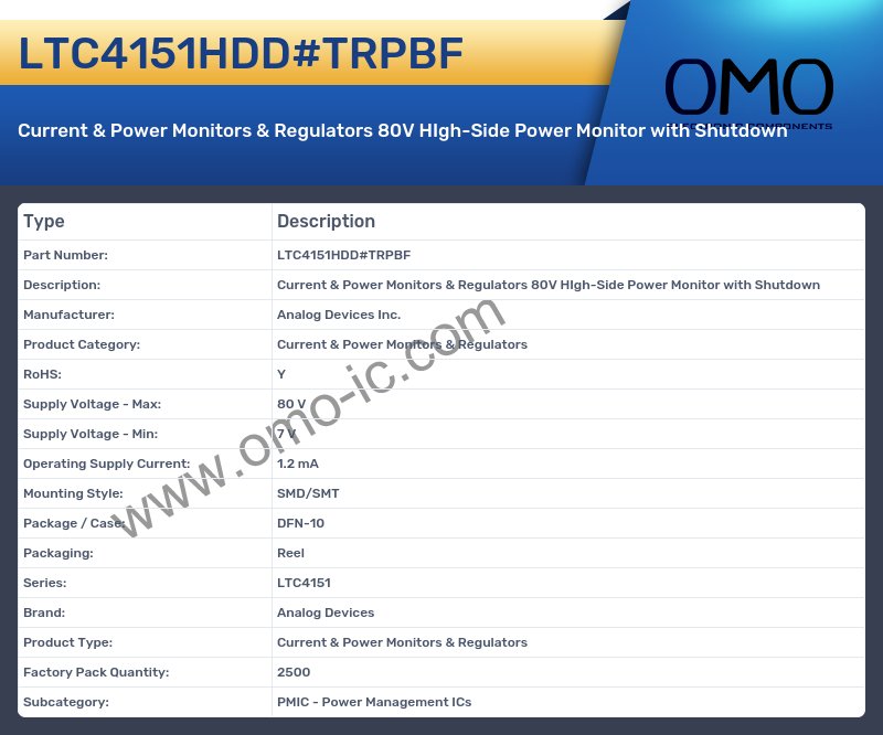 LTC4151HDD#TRPBF