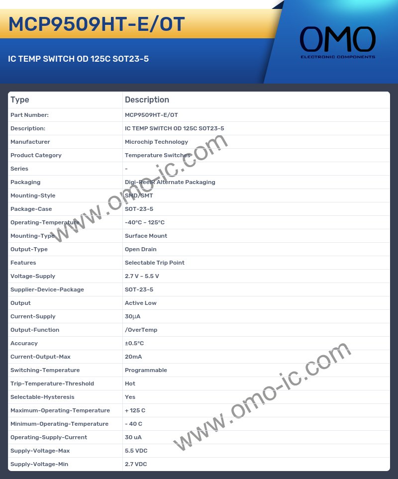 MCP9509HT-E/OT
