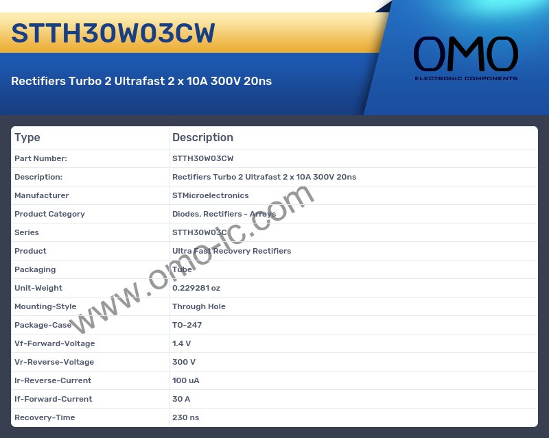 STTH30W03CW