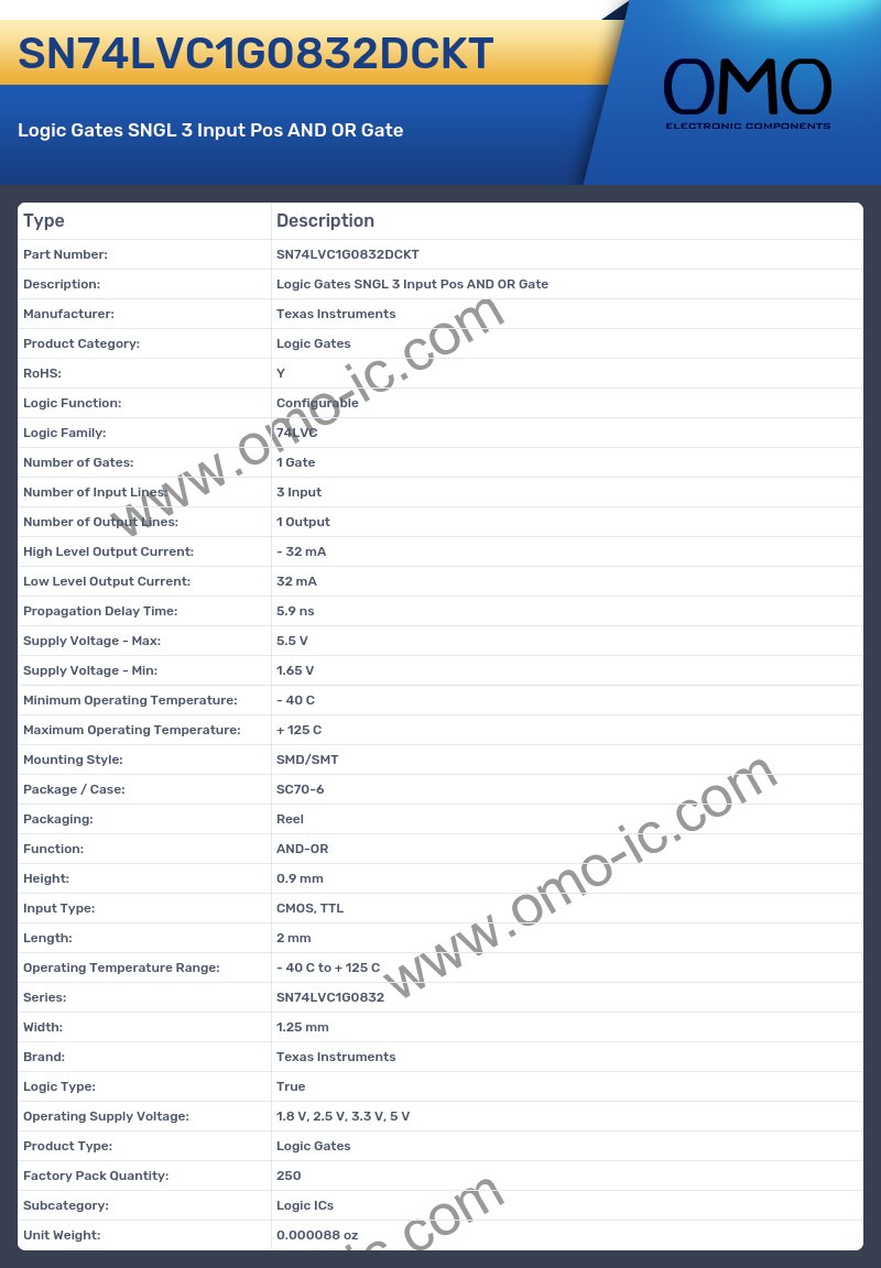 SN74LVC1G0832DCKT