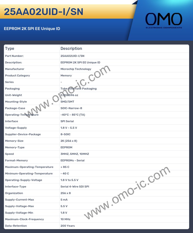 25AA02UID-I/SN
