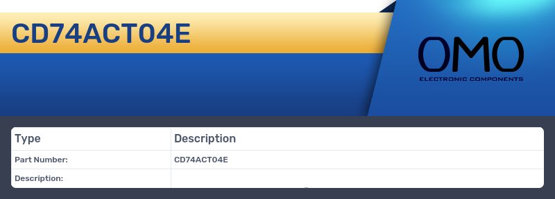 CD74ACT04E