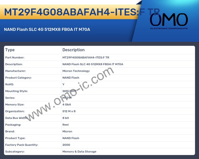 MT29F4G08ABAFAH4-ITES:F TR