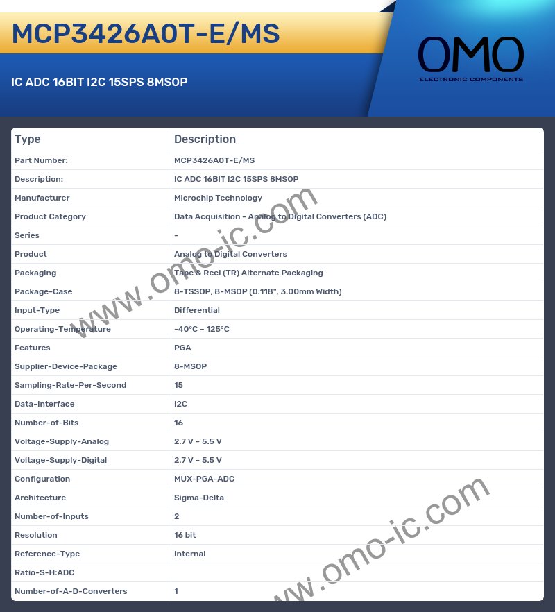 MCP3426A0T-E/MS