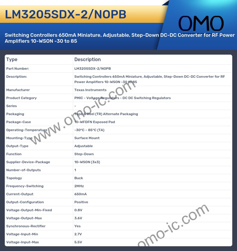 LM3205SDX-2/NOPB