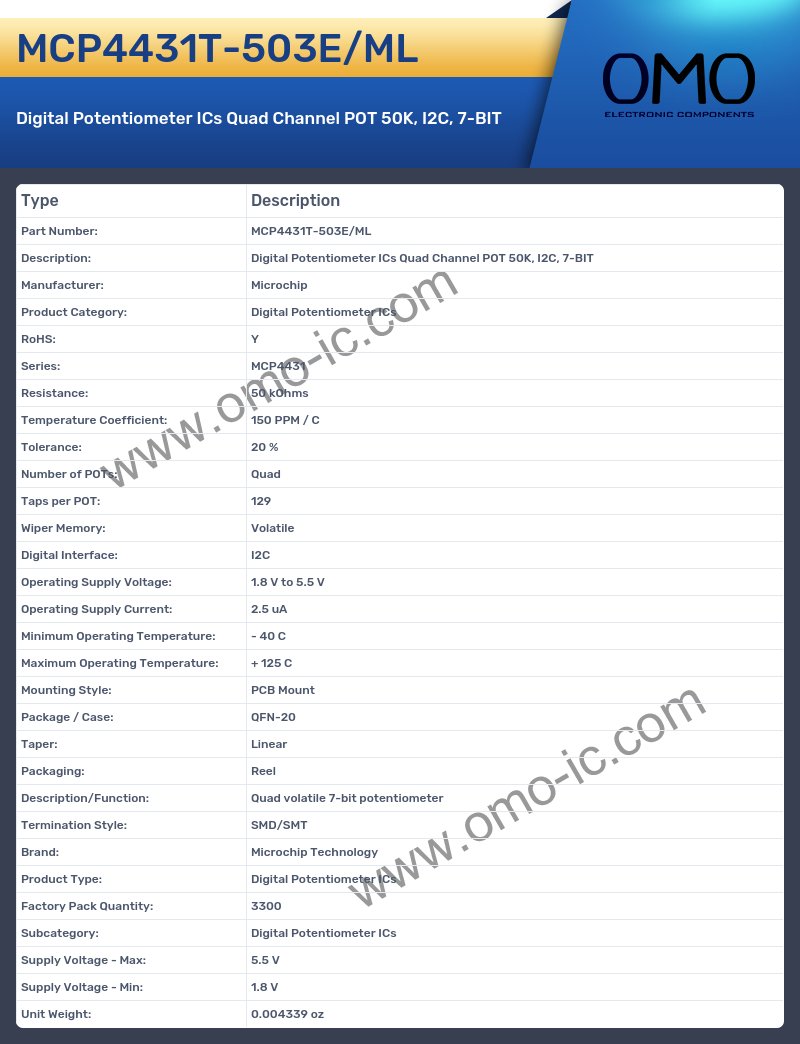 MCP4431T-503E/ML