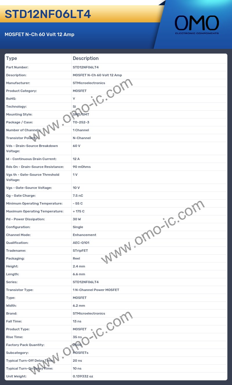 STD12NF06LT4