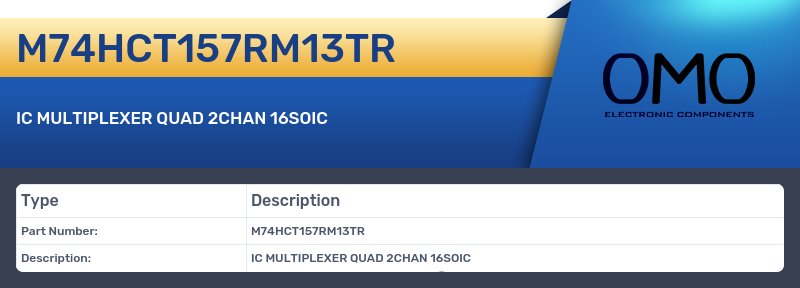 M74HCT157RM13TR