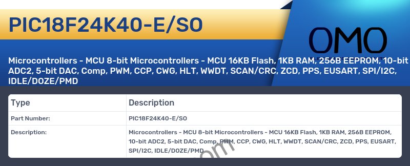 PIC18F24K40-E/SO
